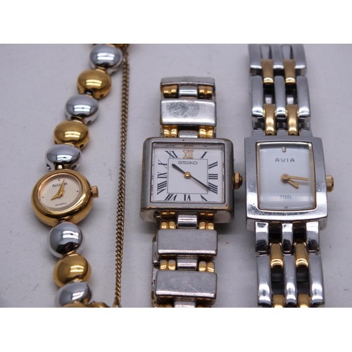 247 - 5x LADIES WRISTWATCHES TO INCLUDE SEIKO, ACCURIST, LIMIT ETC.