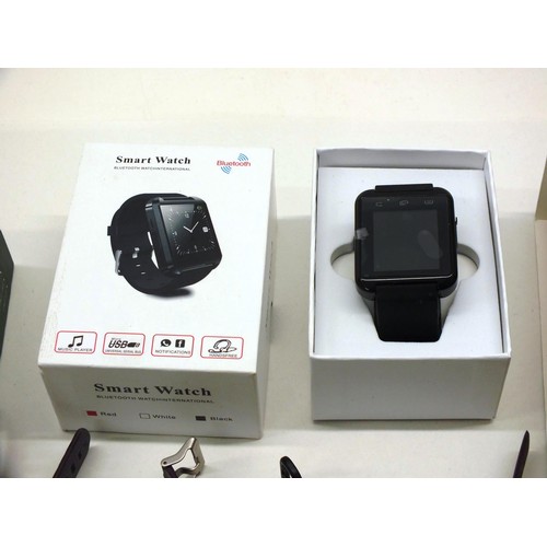 275 - JOBLOT OF SMART WATCHES AND CHARGERS INCLUDES BOXED AS NEW WORKING WATCHES