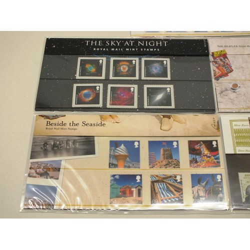 288 - 5 x PACKS OF ROYAL MAIL MINT STAMPS