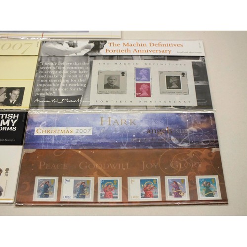 290 - 5 x PACKS OF ROYAL MAIL MINT STAMPS