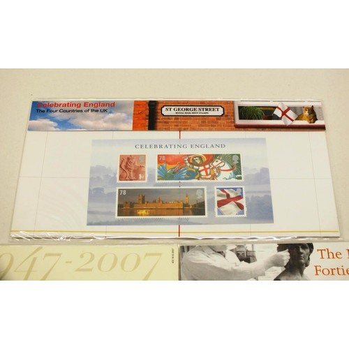 290 - 5 x PACKS OF ROYAL MAIL MINT STAMPS