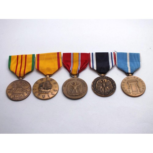 238 - FIVE WW2 MEDALS