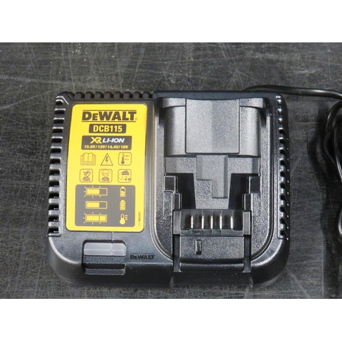 161 - DEWALT DCB115 18v LITHIUM ION CHARGER - NEW