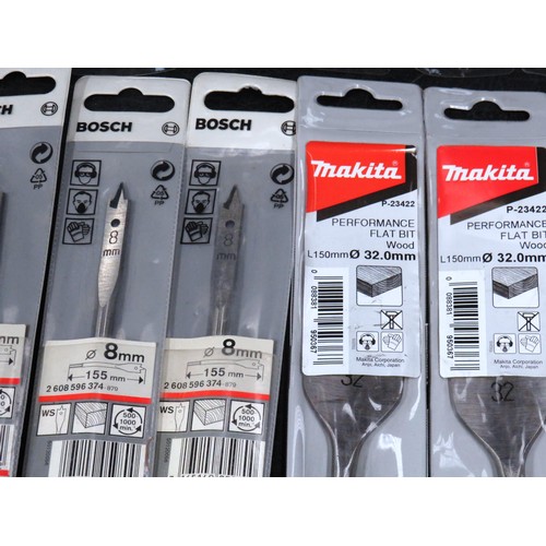 170 - 20 x BOSCH ASSORTED MULTI CONSTRUCTION, PERCUSSION & WOOD BITS