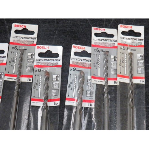 170 - 20 x BOSCH ASSORTED MULTI CONSTRUCTION, PERCUSSION & WOOD BITS