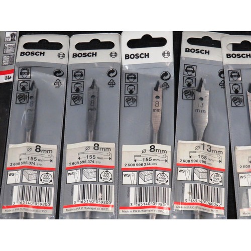 169 - 20 x BOSCH ASSORTED MULTI CONSTRUCTION, PERCUSSION & WOOD BITS