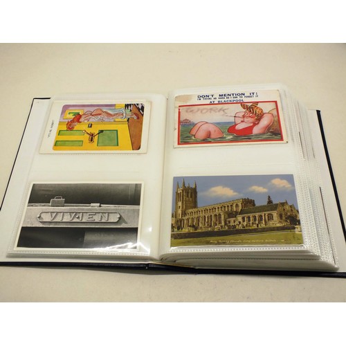 9 - ALBUM OF POSTCARDS, PHOTOGRAPHS & EPHEMERA