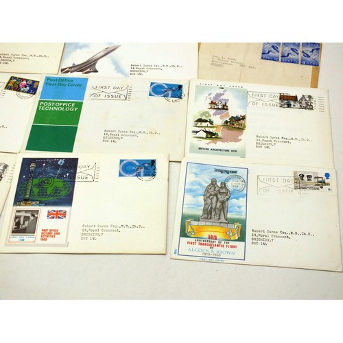 32 - 29 RARE BRITISH 1st DAY COVERS 1964-73 INCLUDES 1966 WORLD CUP