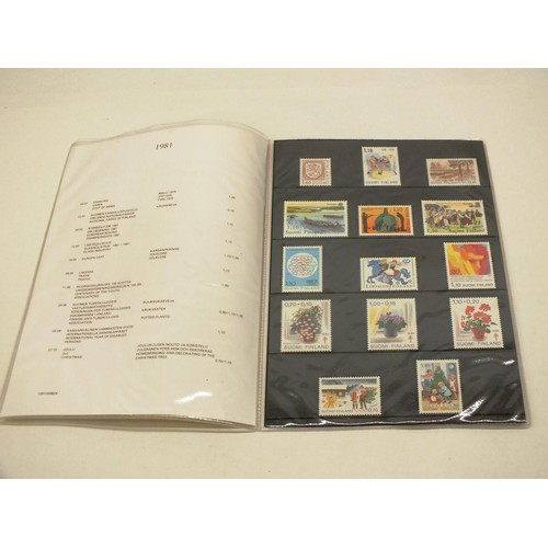 39 - 9 UK AND WORLD STAMP PRESENTATION PACKS 1975 ONWARD'S