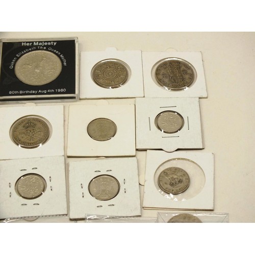 42 - WORLD & UK COINS, CROWNS & COIN SETS