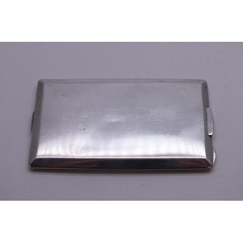 2 - ANTIQUE STERLING SILVER CARD HOLDER 66g