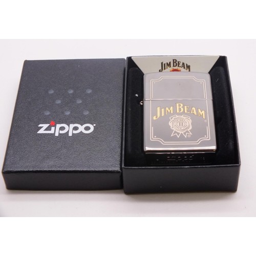 59 - JIM BEAN ZIPPO LIGHTER UNUSED