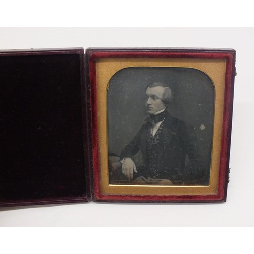 62 - THREE VICTORIAN DAGUERREOTYPE IN NICE CONDITION