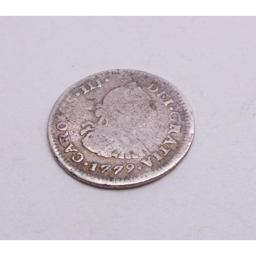 69 - 1779 HALF REAVE SILVER COIN