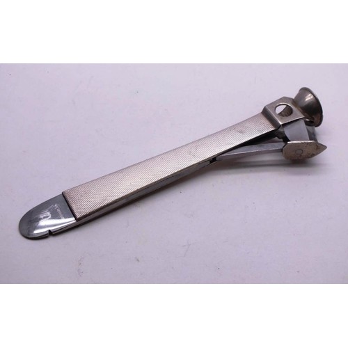 78 - LARGE SILVER MOUNTED CIGAR CUTTER