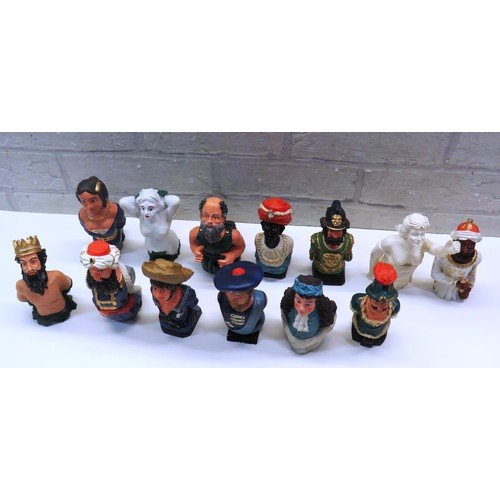 106 - COLLECTION OF SHIP HEAD FIGURES