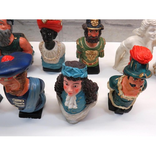 106 - COLLECTION OF SHIP HEAD FIGURES