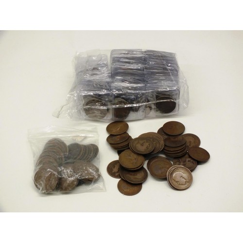 100 - LARGE LOT VICTORIAN 1 TO 1910 COINAGE RARE DATES