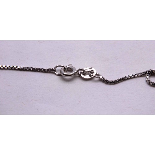 188 - TWO 925 STERLING SILVER NECKLACES, PENDANTS