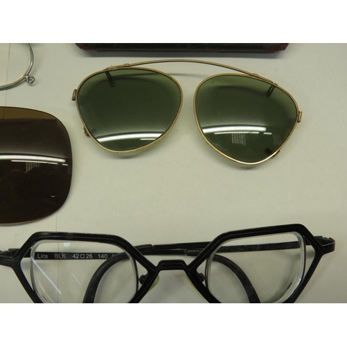 360 - ANTIQUE & VINTAGE GLASSES & SUNGLASSES