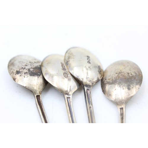 401 - 6 x Vintage Hallmarked 1939 Birmingham STERLING SILVER Teaspoons Cased (39g)