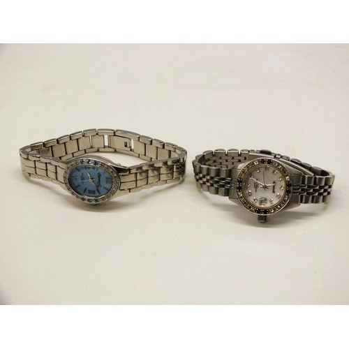 304 - 2x INGERSOLL WRISTWATCHES TO INCLUDE INGERSOLL ICE AND A MOTHER OF PEARL FACE