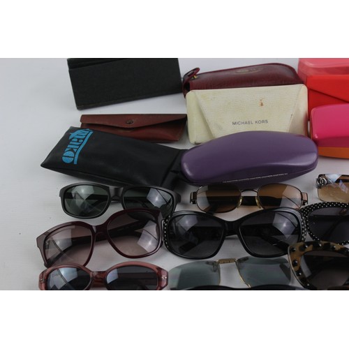 414 - 20 x Assorted Branded SUNGLASSES Inc Michael Kors, Calvin Klein, Armani