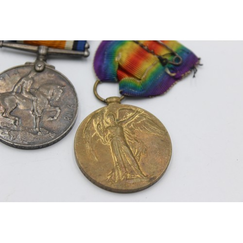 417 - WW1 Medal Pair with I.D Tags To 204277 PTE W.Hay - Seaforth Highlanders