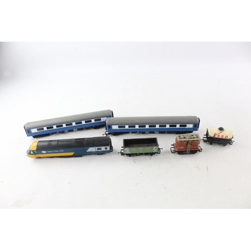 454 - 6 x Vintage Hornby OO Gauge Locos / Rolling Stock / Carriages Inc Intercity 125