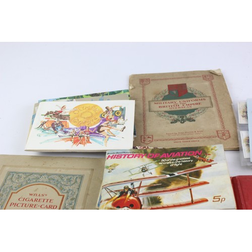 450 - Job Lot Of Assorted Albums of Vintage Tea & CIGARETTE CARDS Inc Set, Antique