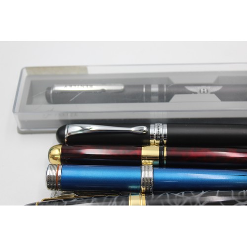 461 - 8 x Assorted PRESENTATION PENS Inc Harley Davidson, Fountains, Jinhao Etc