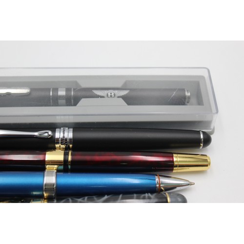 461 - 8 x Assorted PRESENTATION PENS Inc Harley Davidson, Fountains, Jinhao Etc