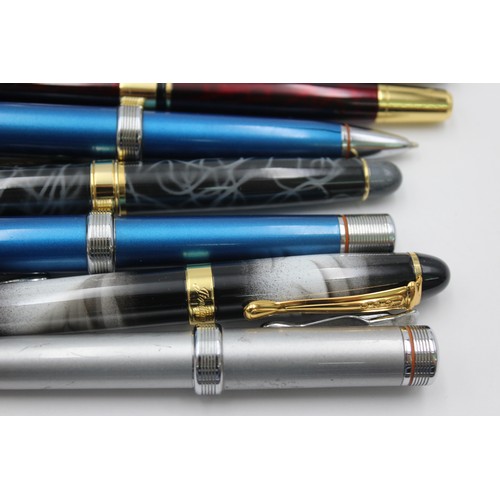 461 - 8 x Assorted PRESENTATION PENS Inc Harley Davidson, Fountains, Jinhao Etc