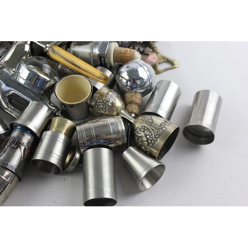 462 - Breweriana Lot Inc Measures, Corckscrews, Bottle Stoppers Etc