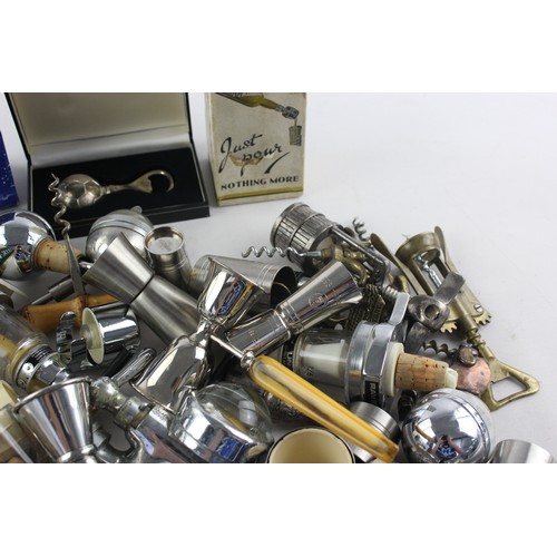 462 - Breweriana Lot Inc Measures, Corckscrews, Bottle Stoppers Etc