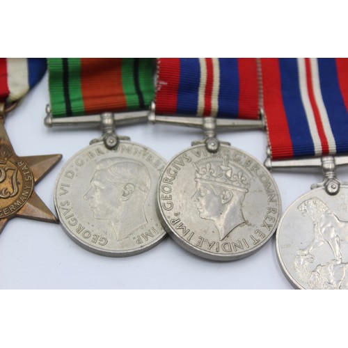 479 - 2 x WW2 Mounted Medal Groups Inc France & Germany Star Etc