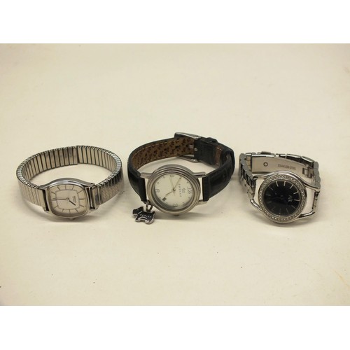 391 - 3x LADIES WRISTWATCHES TO INCLUDE SEIKO, RADLEY AND ARMANI EXCHANGE