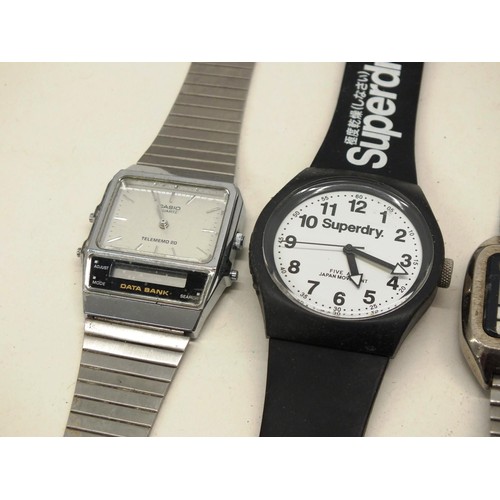 398 - 10x ASSORTED WATCHES TO INCLUDE CASIO AND OTHER DIGITAL WATCHES