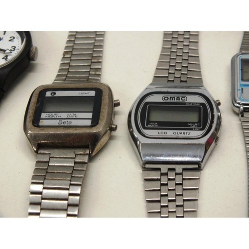 398 - 10x ASSORTED WATCHES TO INCLUDE CASIO AND OTHER DIGITAL WATCHES