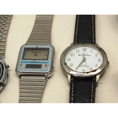 398 - 10x ASSORTED WATCHES TO INCLUDE CASIO AND OTHER DIGITAL WATCHES