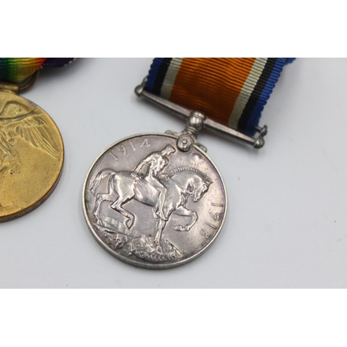 513 - WW1 Medal Pair w/ Original Ribbons To 51245 PTE A. Toup 14th London Regiment