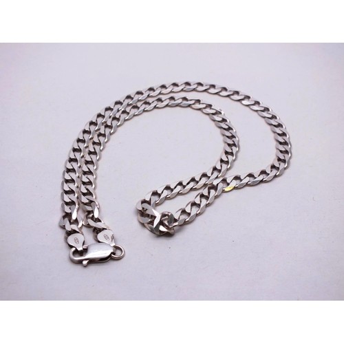 375 - 925 SILVER CURB LINK 20