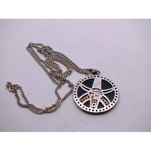 387A - 925 SILVER THOMAS SABO PENDANT ON 22