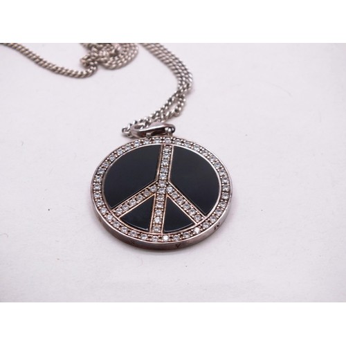 387A - 925 SILVER THOMAS SABO PENDANT ON 22