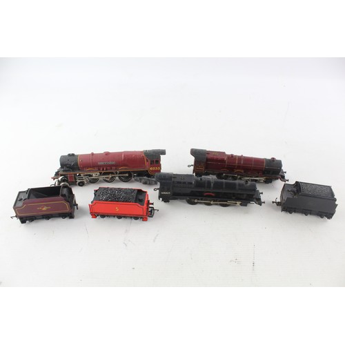 545 - 6 x Hornby / Triang Locos, Tenders Inc Duchess of Sutherland, Princess Elizabeth