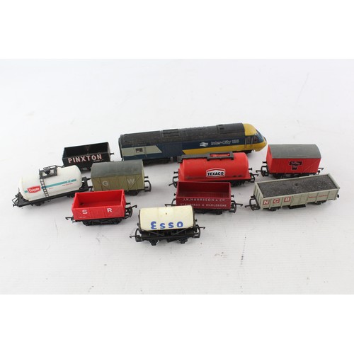 563 - 10 x Vintage Hornby / Lima OO Gauge Loco & Rollingstock Inc Intercity 125