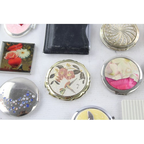 565 - 45 x Assorted Vintage Ladies Vanity Handbag MIRRORS Inc Ted Baker, Stratton Etc