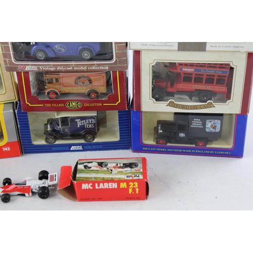 591 - 20 x Assorted Boxed DIE CAST Models Inc. Polistil, Lledo, Bburago ETC