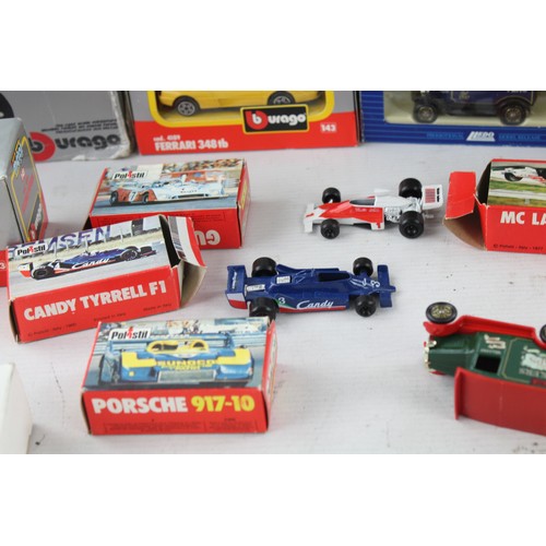 591 - 20 x Assorted Boxed DIE CAST Models Inc. Polistil, Lledo, Bburago ETC