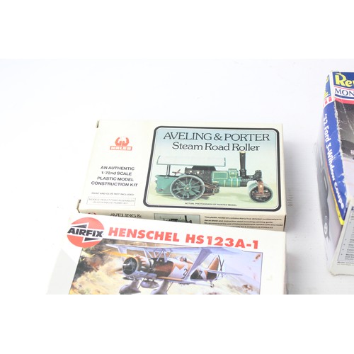 610 - 8 x Model Kits Revell / Airfix / Hales Model Inc 32 Ford Window Etc